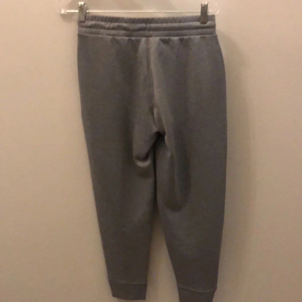 Korsa Road Runner Joggers Running Pants Gray Ankle Zipper Drawstring Size XS